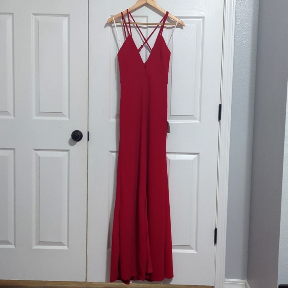 Brand New Lulu's Red Formal Dress Size Medium